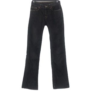 Donated lucky Brand Mid Rise Button Fly Distressed Bootcut Jeans Size 25/0